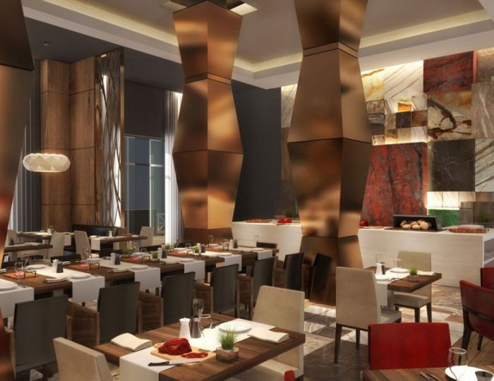 Ресторан The Grill - Отель Novotel Resort and Spa Krasnaya Polyana / Новотель Резорт и Спа Красная Поляна