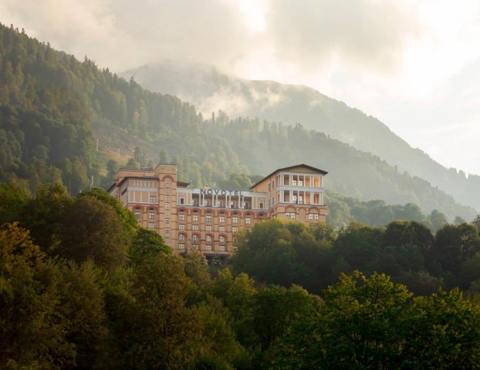 Внешний вид и территория - Отель Novotel Resort and Spa Krasnaya Polyana / Новотель Резорт и Спа Красная Поляна