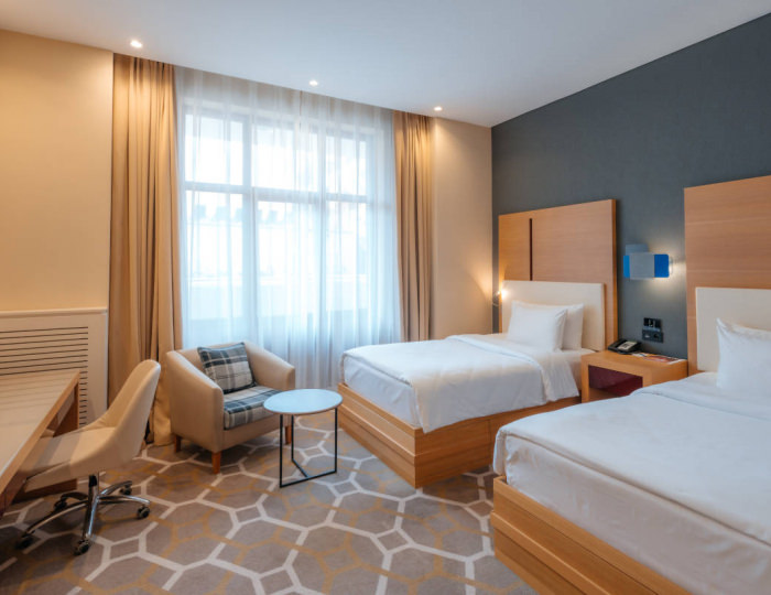 Супериор Твин с видом на бассейн - Отель Novotel Resort and Spa Krasnaya Polyana / Новотель Резорт и Спа Красная Поляна