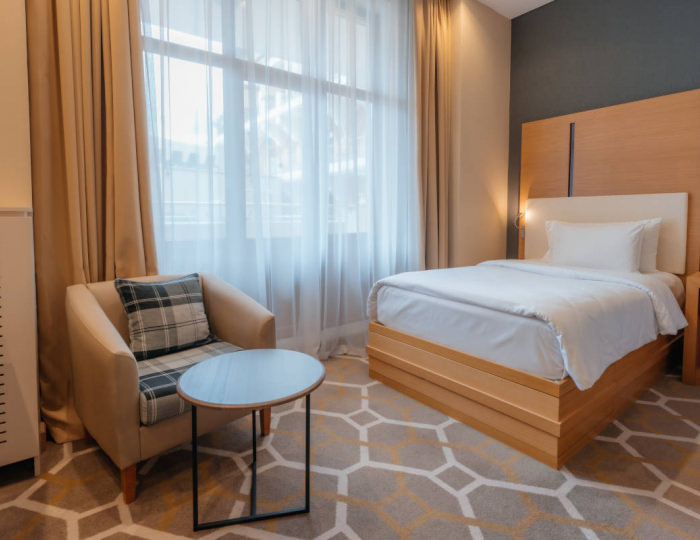 Супериор Твин с видом на бассейн - Отель Novotel Resort and Spa Krasnaya Polyana / Новотель Резорт и Спа Красная Поляна